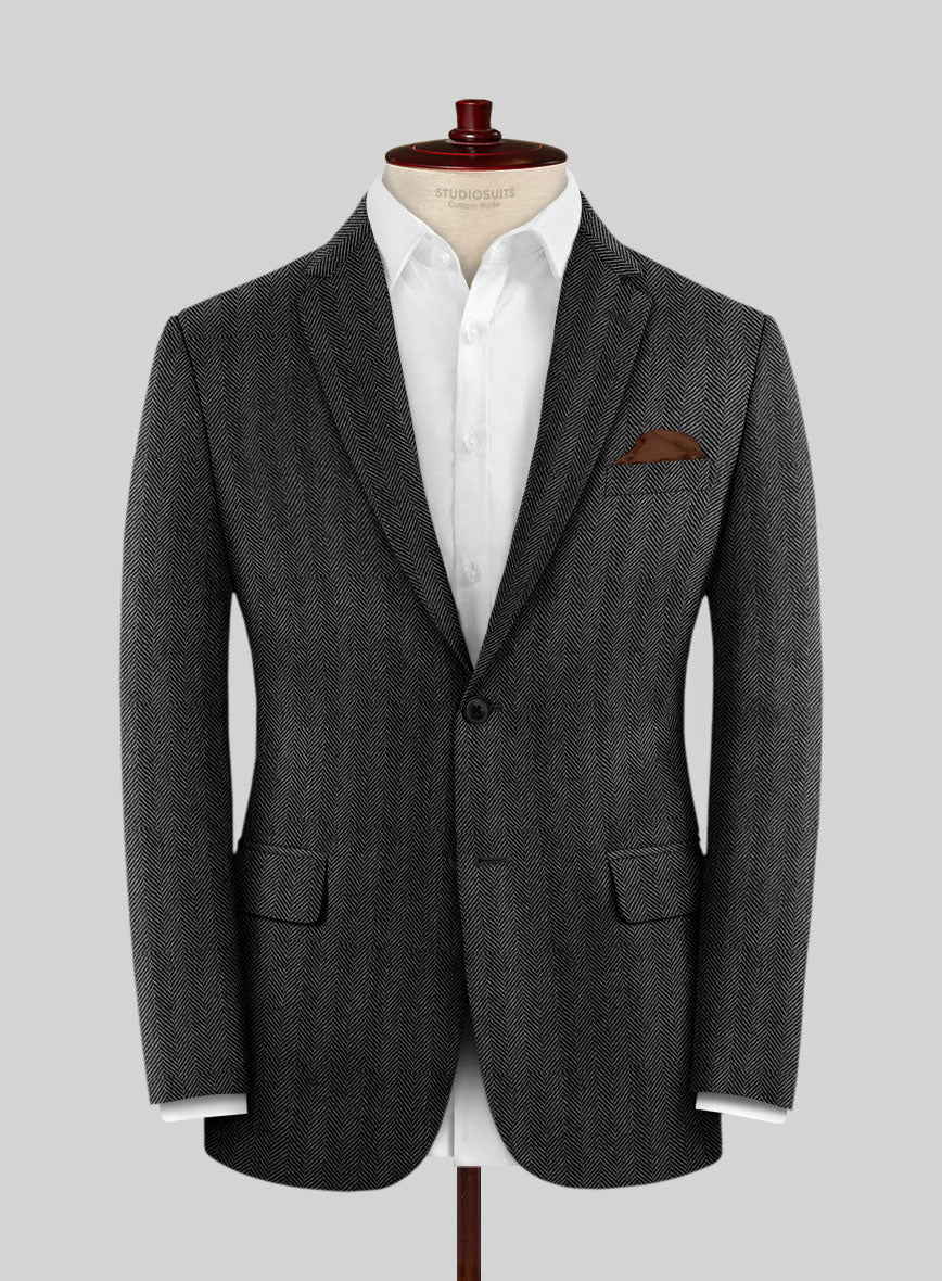 Italian Wool Cashmere Leonor Jacket - StudioSuits