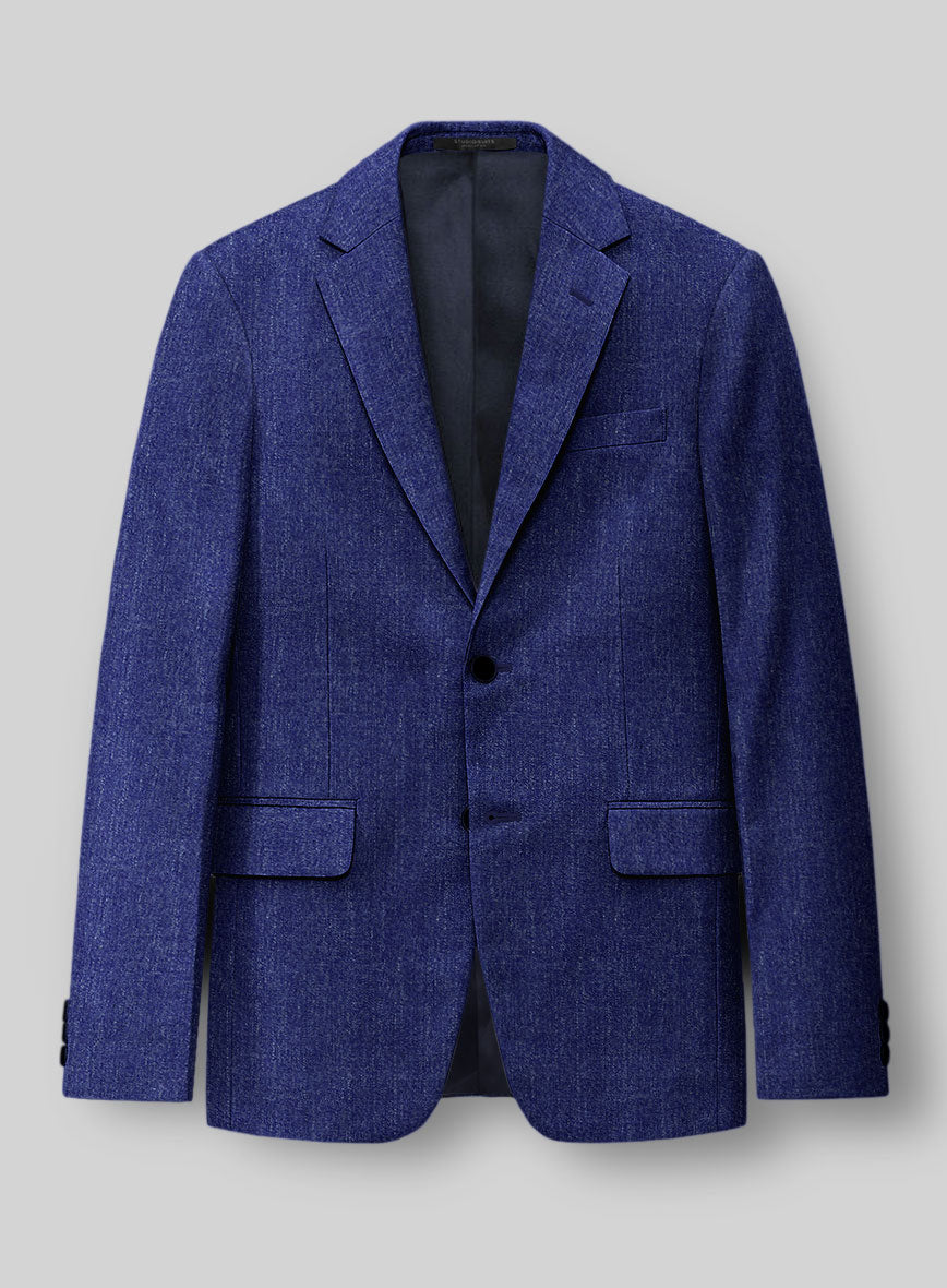 Italian Wool Cashmere Linen Edvige Jacket - StudioSuits