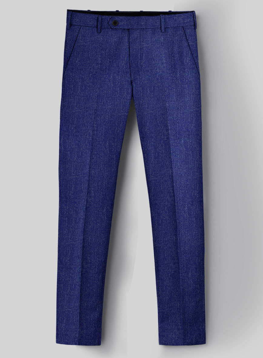 Italian Wool Cashmere Linen Edvige Pants - StudioSuits