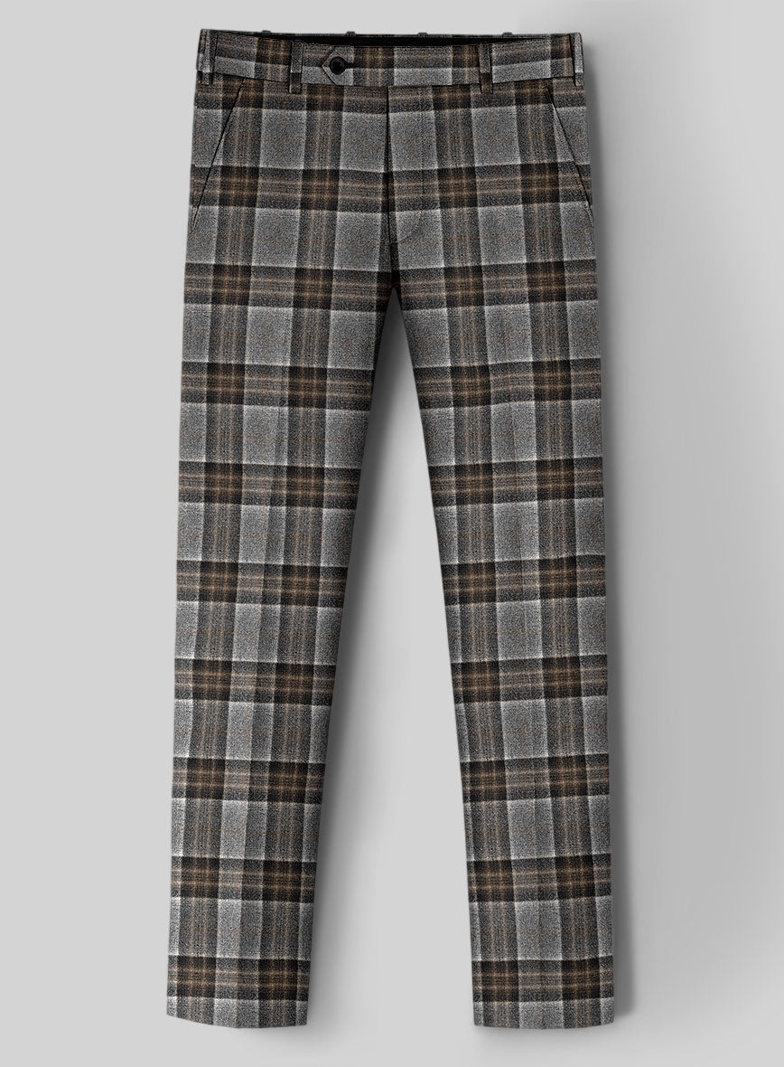 Italian Wool Cenere Pants - StudioSuits