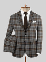 Italian Wool Cenere Suit - StudioSuits