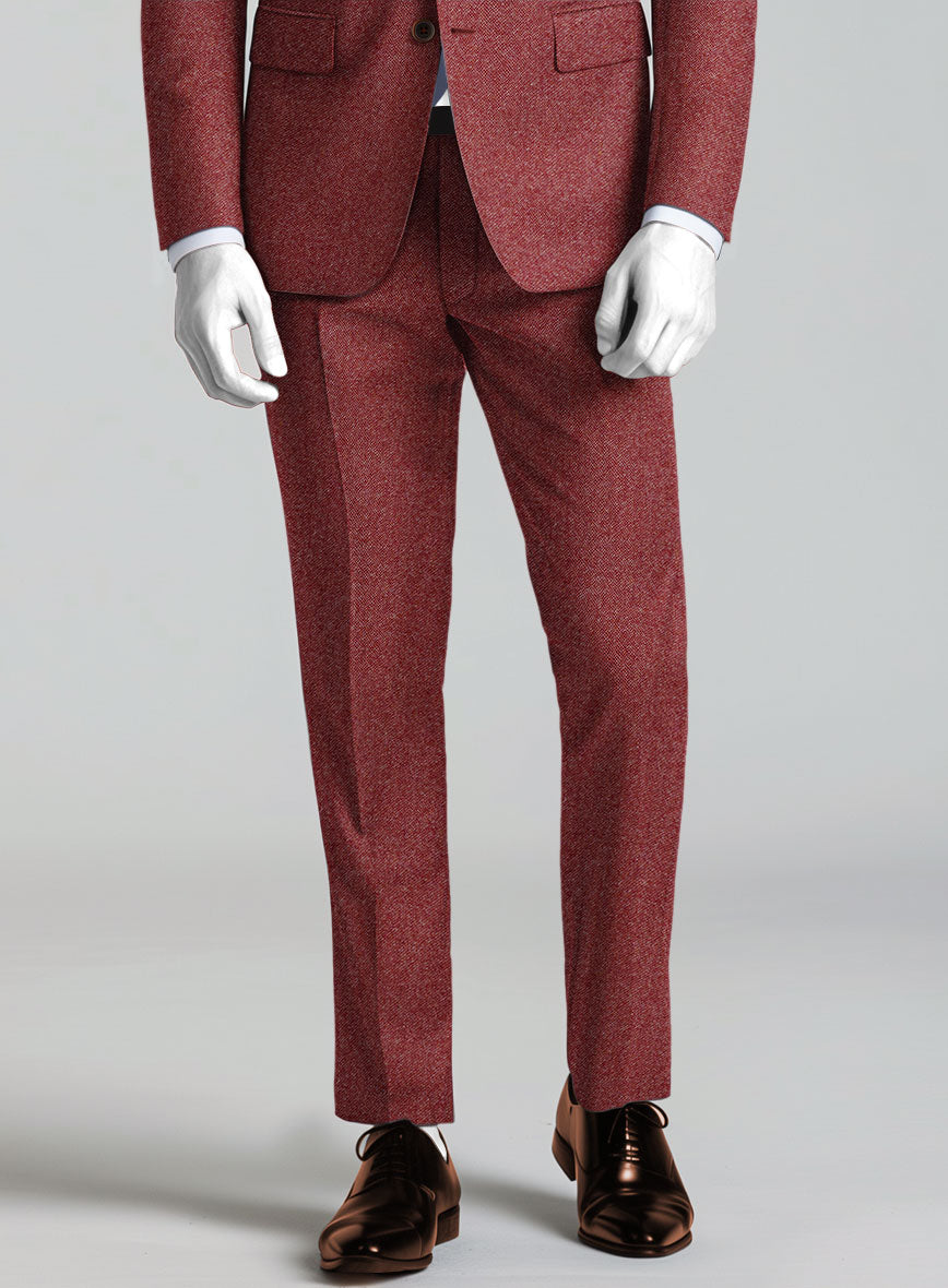 Italian Wool Ciriaco Pants - StudioSuits