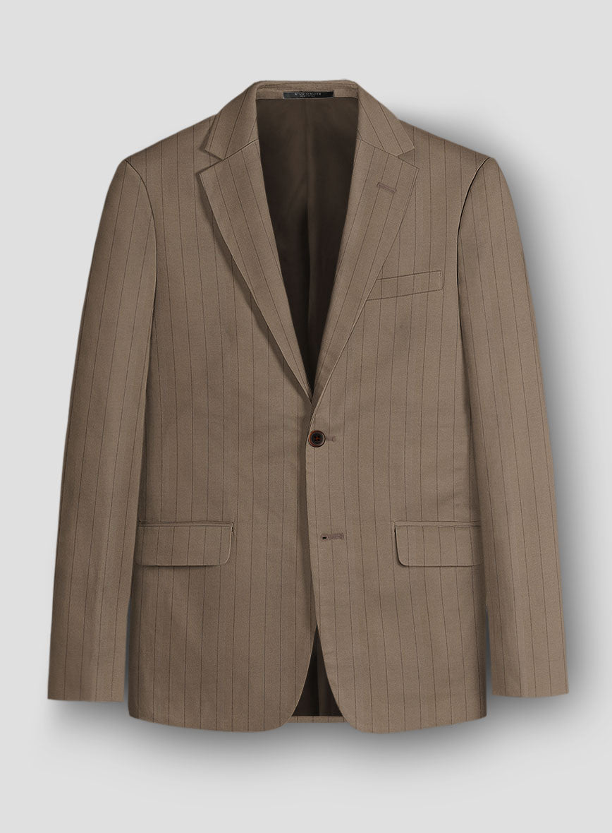 Italian Wool Cotton Agata Jacket - StudioSuits