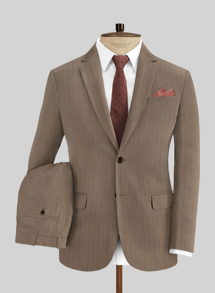 Italian Wool Cotton Agata Suit - StudioSuits