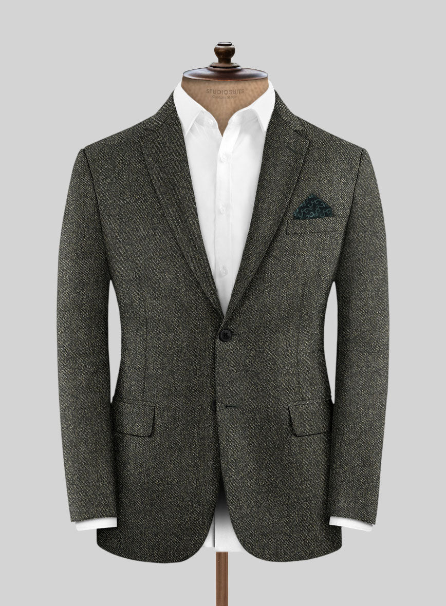 Italian Wool Cotton Facundo Jacket - StudioSuits