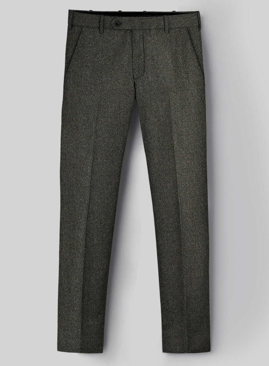 Italian Wool Cotton Facundo Pants - StudioSuits