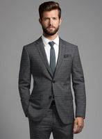 Italian Wool Cotton Quim Suit - StudioSuits