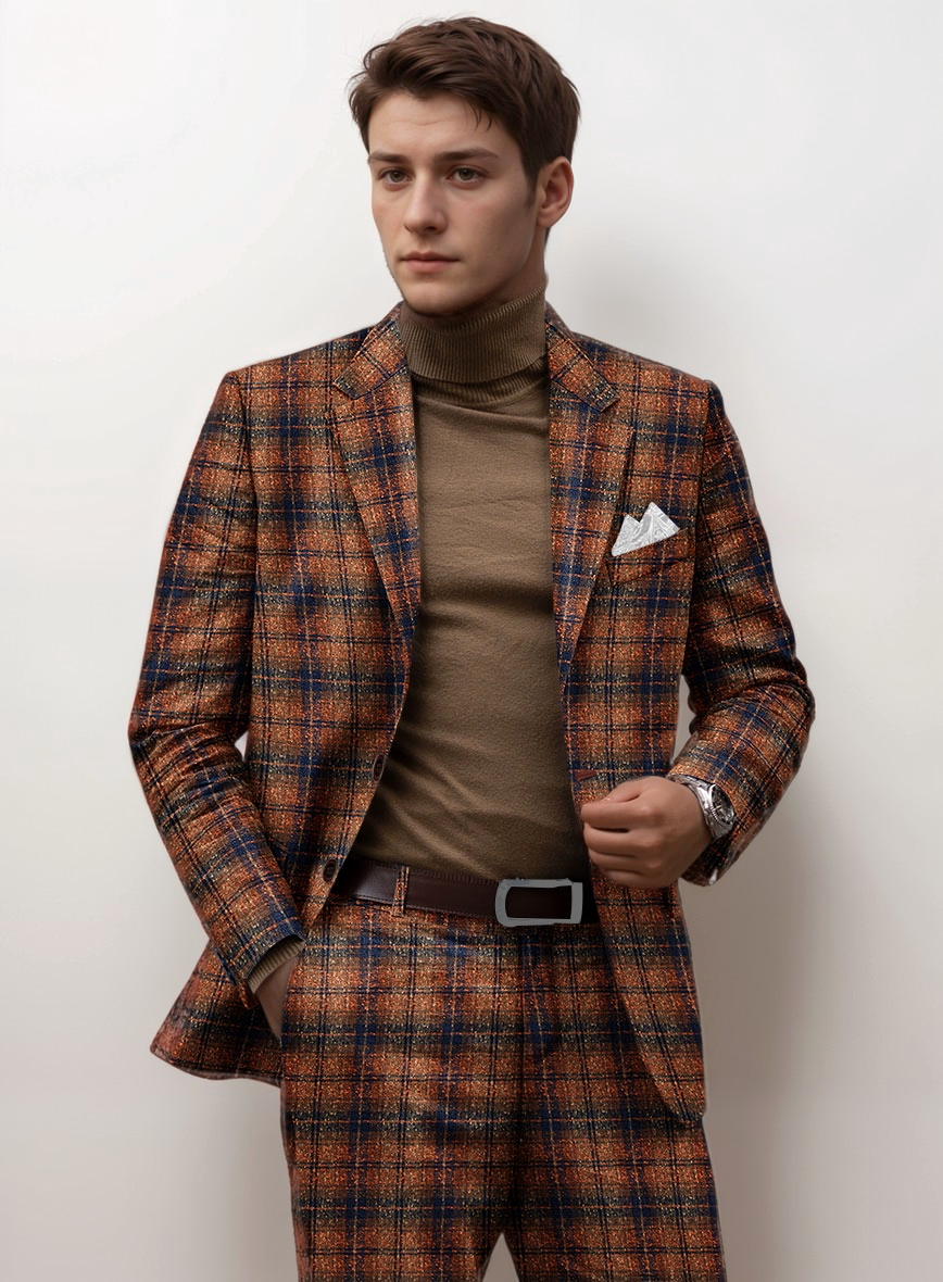 Italian Wool Crono Jacket - StudioSuits