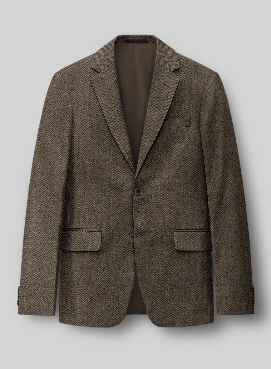 Italian Wool Delfino Jacket - StudioSuits