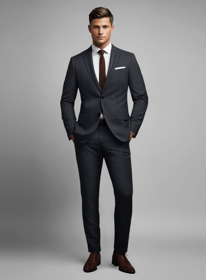 Italian Wool Eletto Suit - StudioSuits