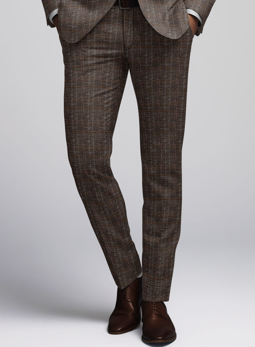 Italian Wool Eulogio Pants - StudioSuits