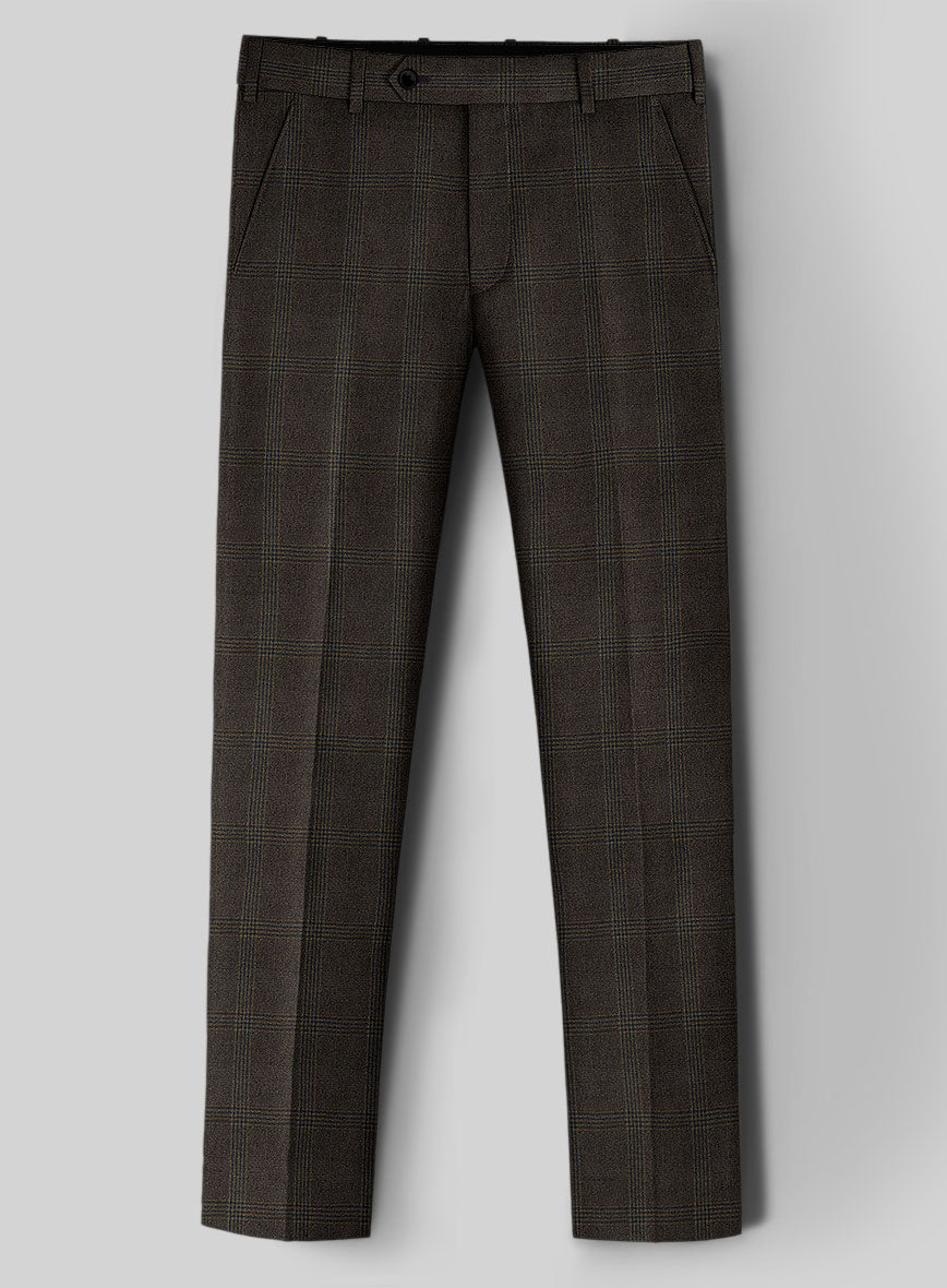 Italian Wool Fagiolo Pants - StudioSuits