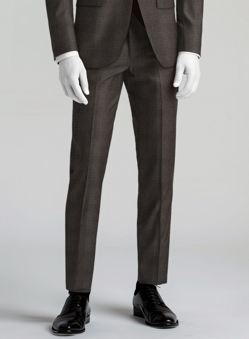 Italian Wool Fagiolo Pants - StudioSuits