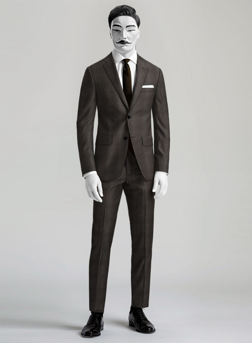 Italian Wool Fagiolo Suit - StudioSuits