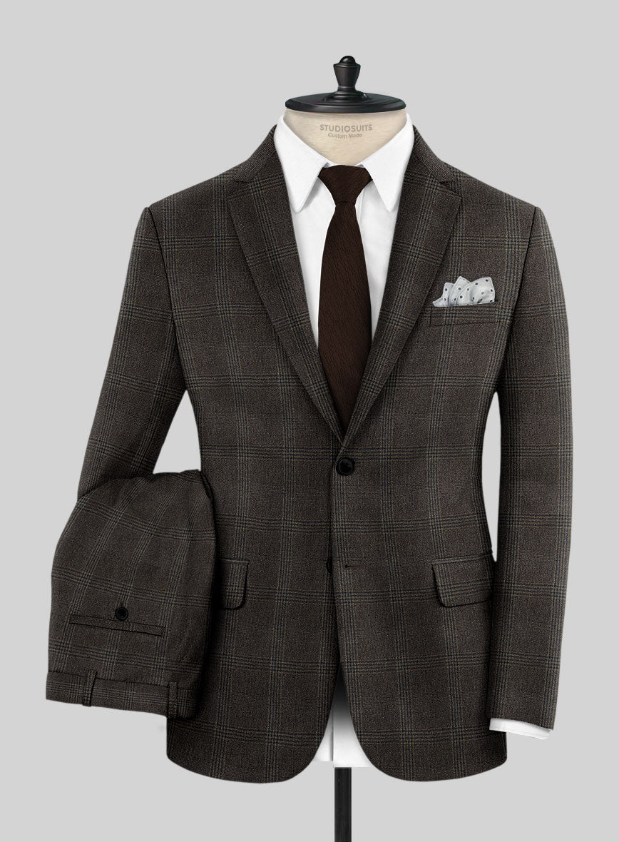 Italian Wool Fagiolo Suit - StudioSuits