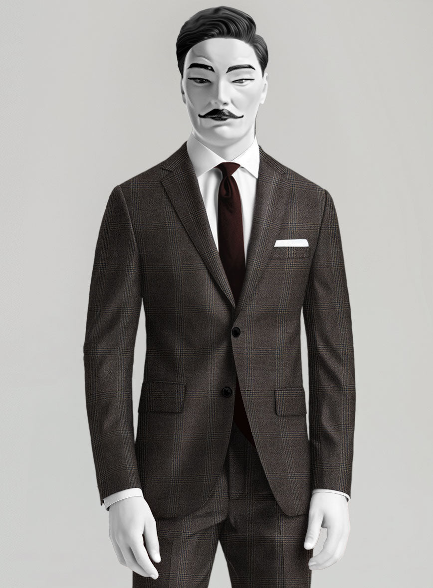 Italian Wool Fagiolo Suit - StudioSuits