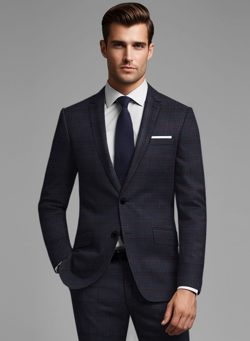 Italian Wool Goffredo Suit - StudioSuits