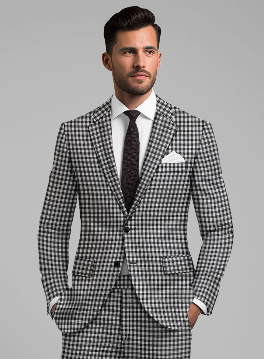 Italian Wool Jacobo Jacket - StudioSuits