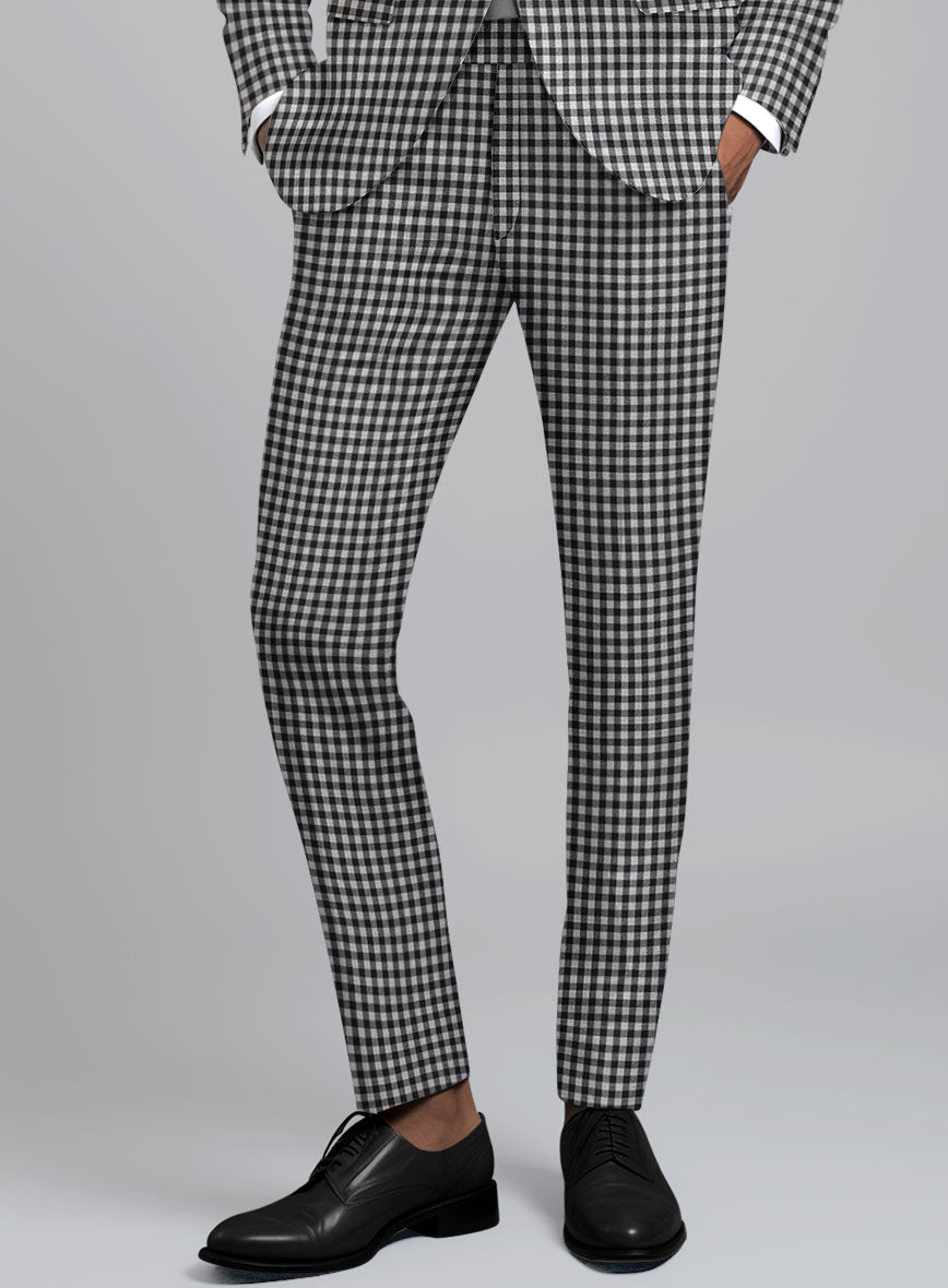 Italian Wool Jacobo Pants - StudioSuits