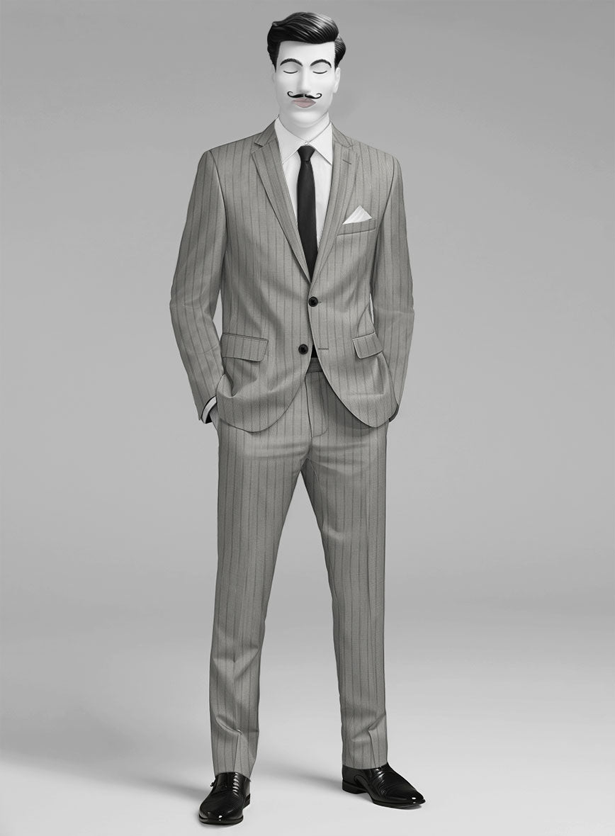 Italian Wool Ladson Suit - StudioSuits