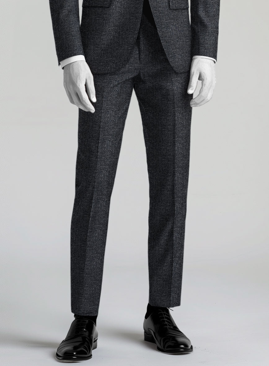 Italian Wool Linen Basket Weave Gulem Suit