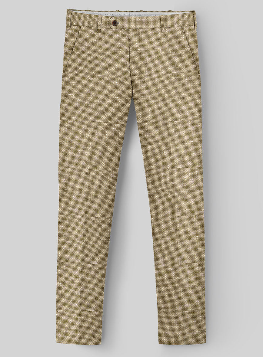 Italian Wool Linen Basket Weave Inol Suit