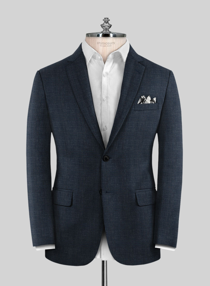 Italian Wool Linen Domingo Jacket - StudioSuits