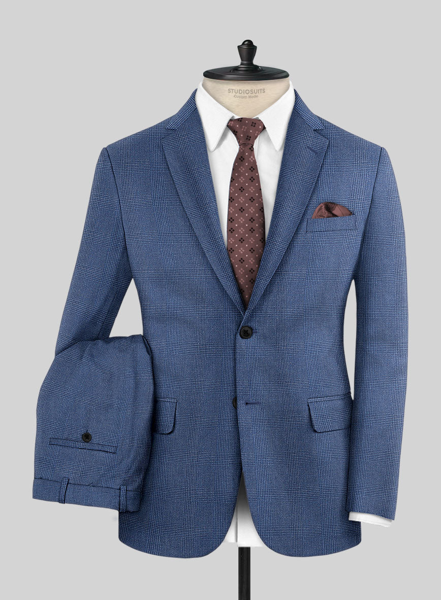 Italian Wool Linen Jeremias Suit - StudioSuits