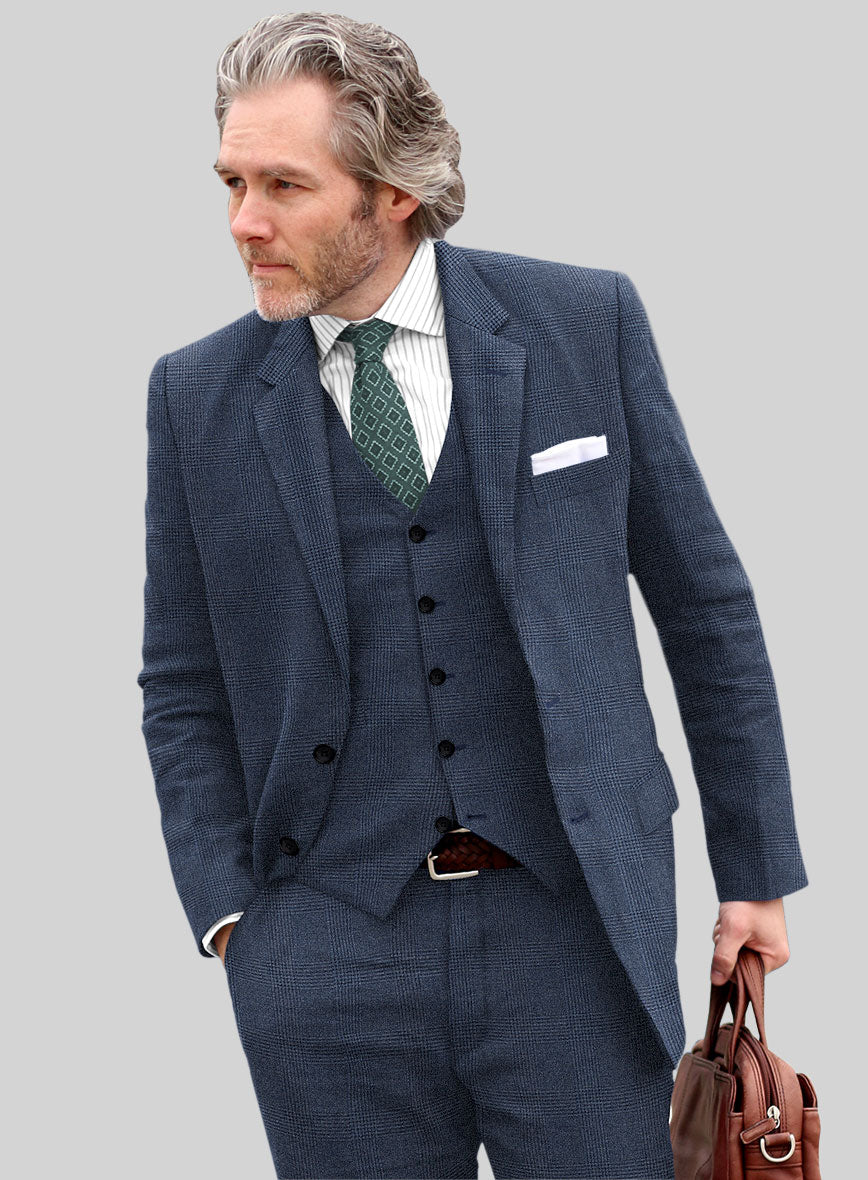 Italian Wool Linen Nestor Jacket - StudioSuits