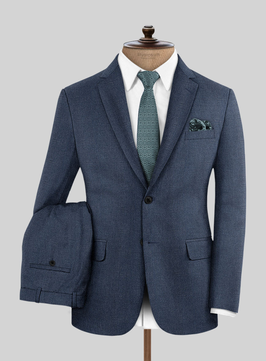 Italian Wool Linen Nestor Suit - StudioSuits