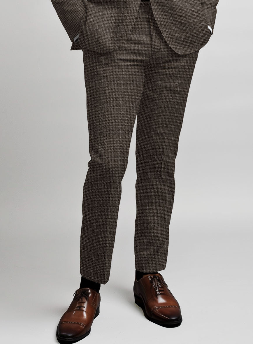 Italian Wool Linen Silk Cirilo Pants - StudioSuits