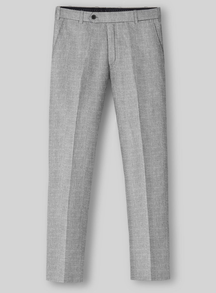 Italian Wool Linen Silk Ottavia Pants - StudioSuits