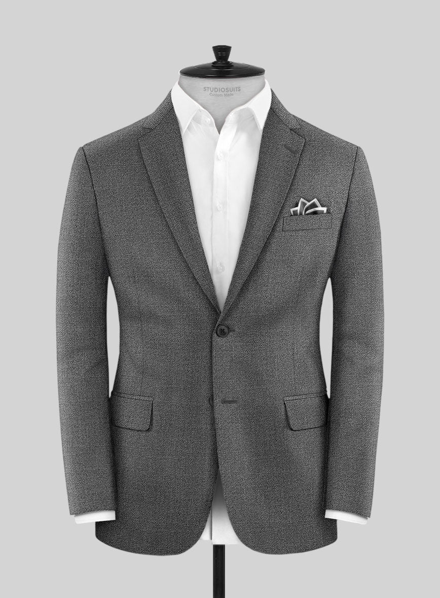 Italian Wool Lycra Franciso Jacket - StudioSuits