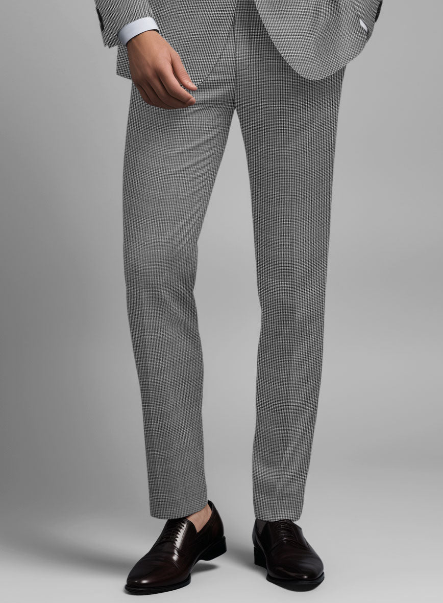 Italian Wool Lycra Guadalupe Pants - StudioSuits