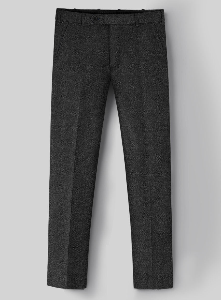 Italian Wool Lycra Pasquale Pants - StudioSuits