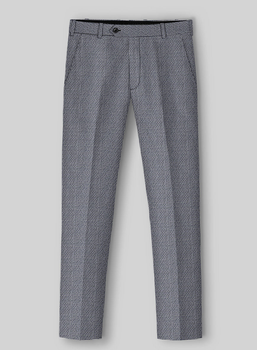 Italian Wool Lycra Saverio Pants - StudioSuits