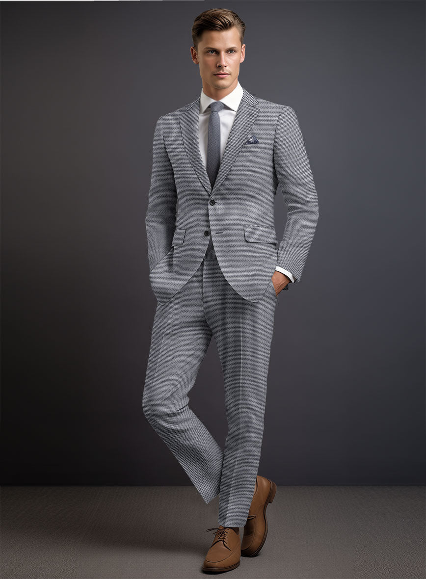 Italian Wool Lycra Saverio Suit - StudioSuits