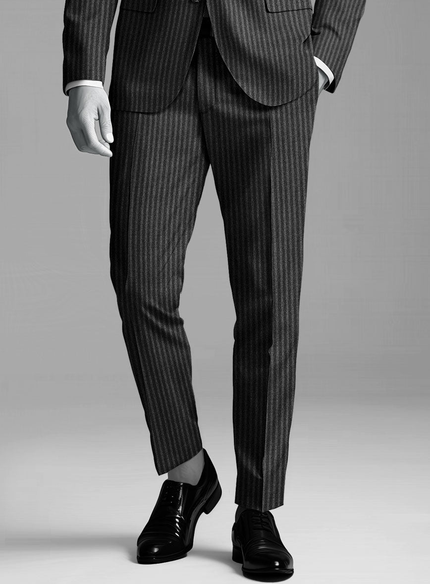 Italian Wool Macario Pants - StudioSuits