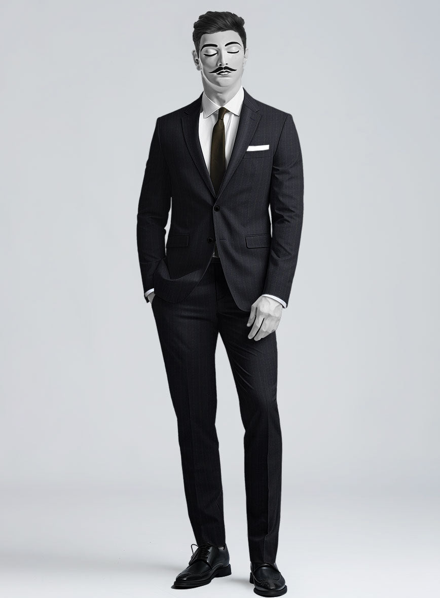 Italian Wool Metallo Suit - StudioSuits