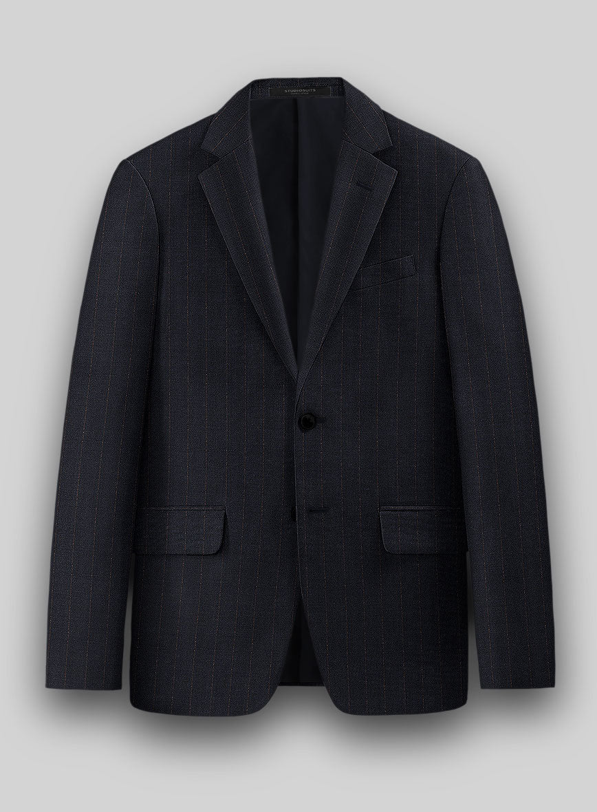 Italian Wool Metallo Suit - StudioSuits