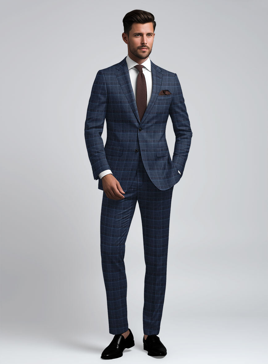 Italian Wool Neftali Suit - StudioSuits