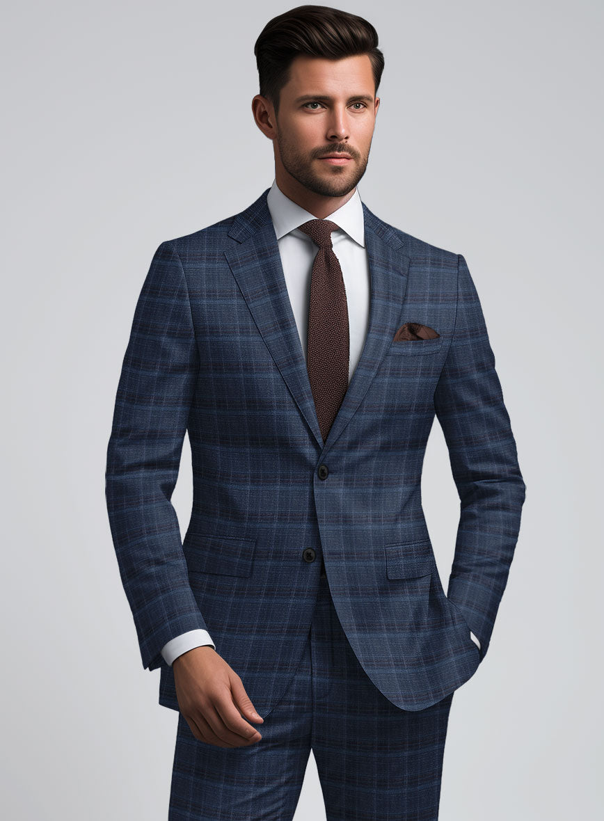 Italian Wool Neftali Suit - StudioSuits