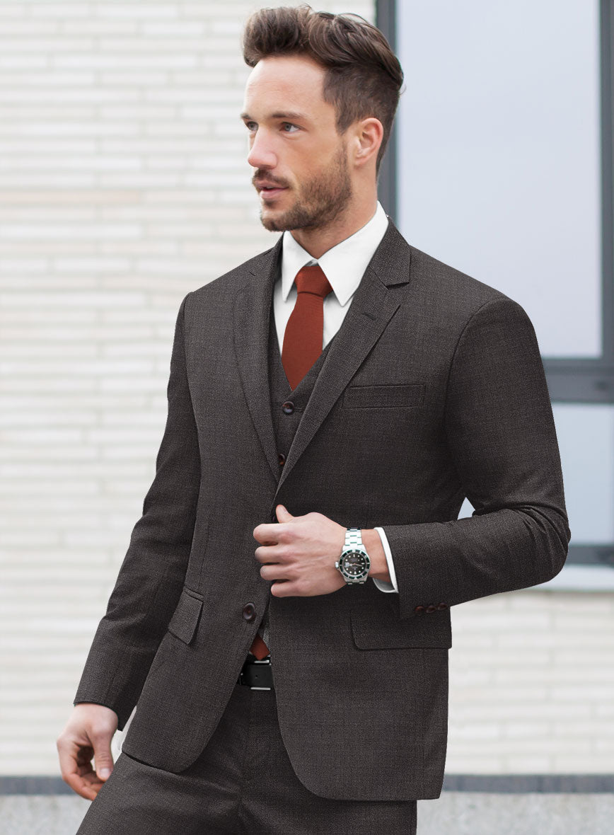 Italian Wool Hopsack Octavio Jacket - StudioSuits