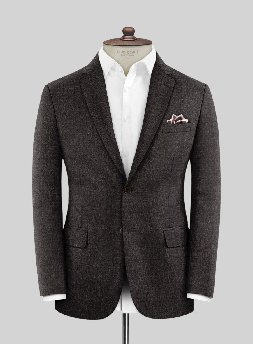 Italian Wool Hopsack Octavio Jacket - StudioSuits