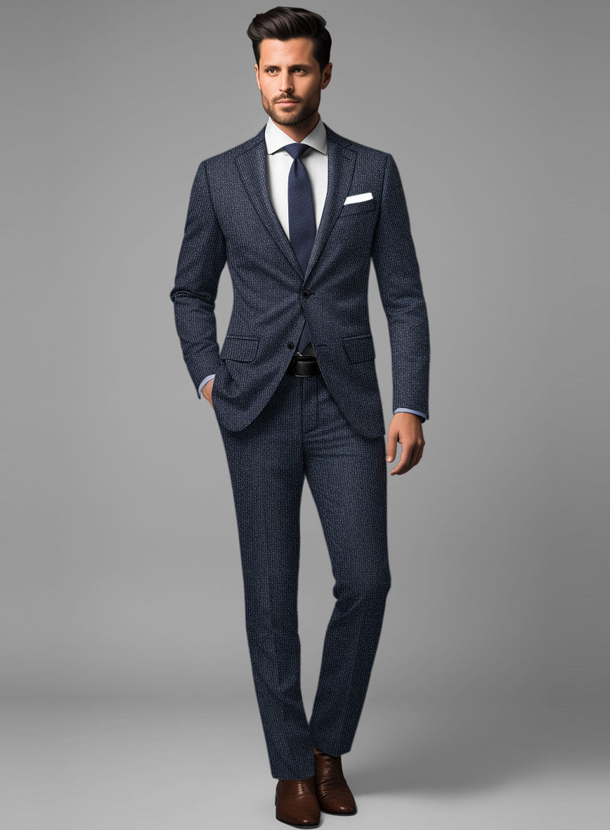 Italian Wool Ospite Suit - StudioSuits