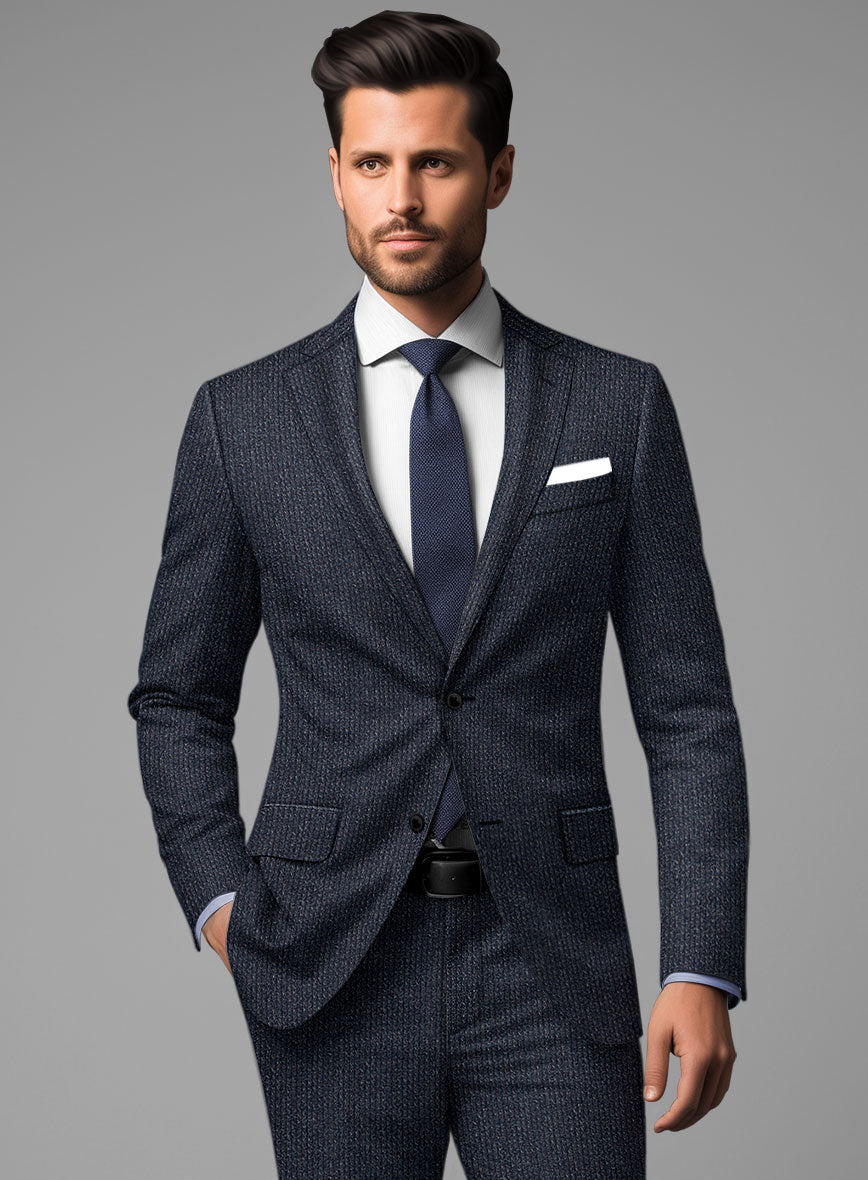 Italian Wool Ospite Suit - StudioSuits