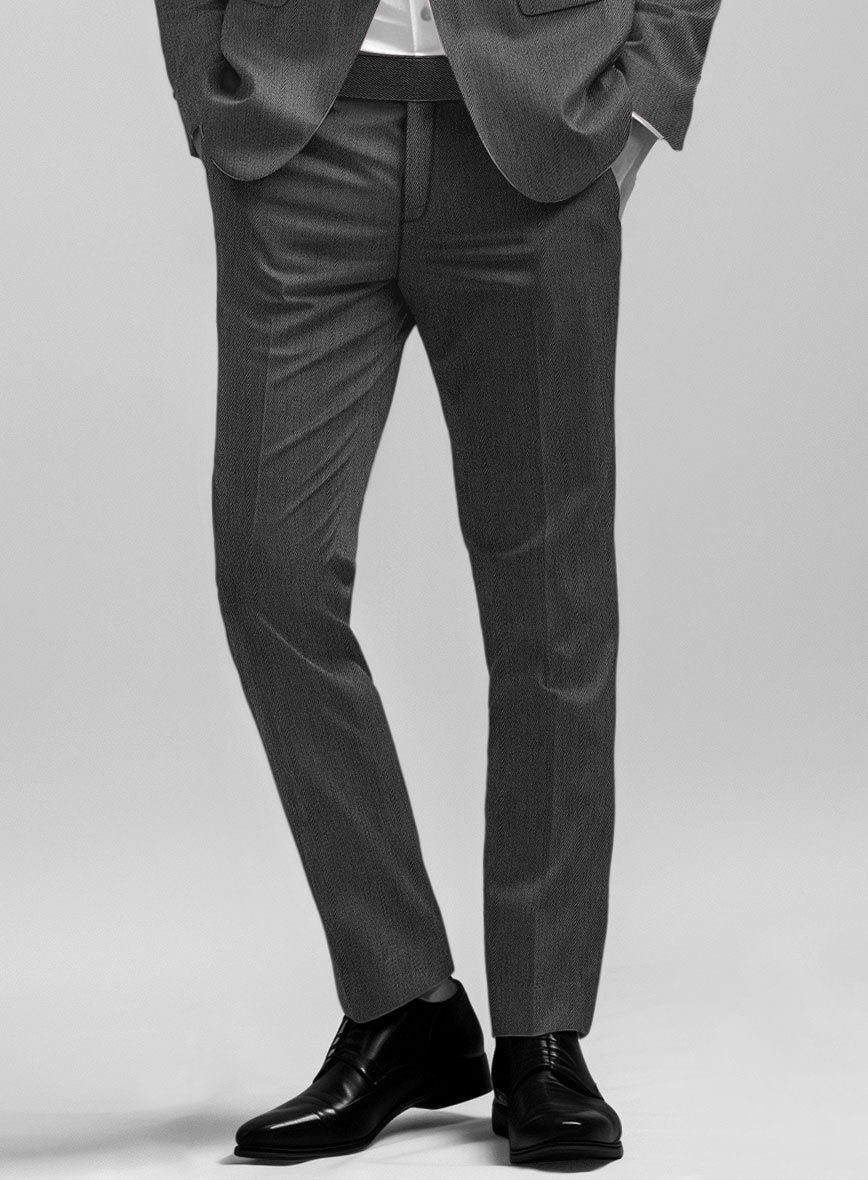 Italian Wool Pallo Pants - StudioSuits