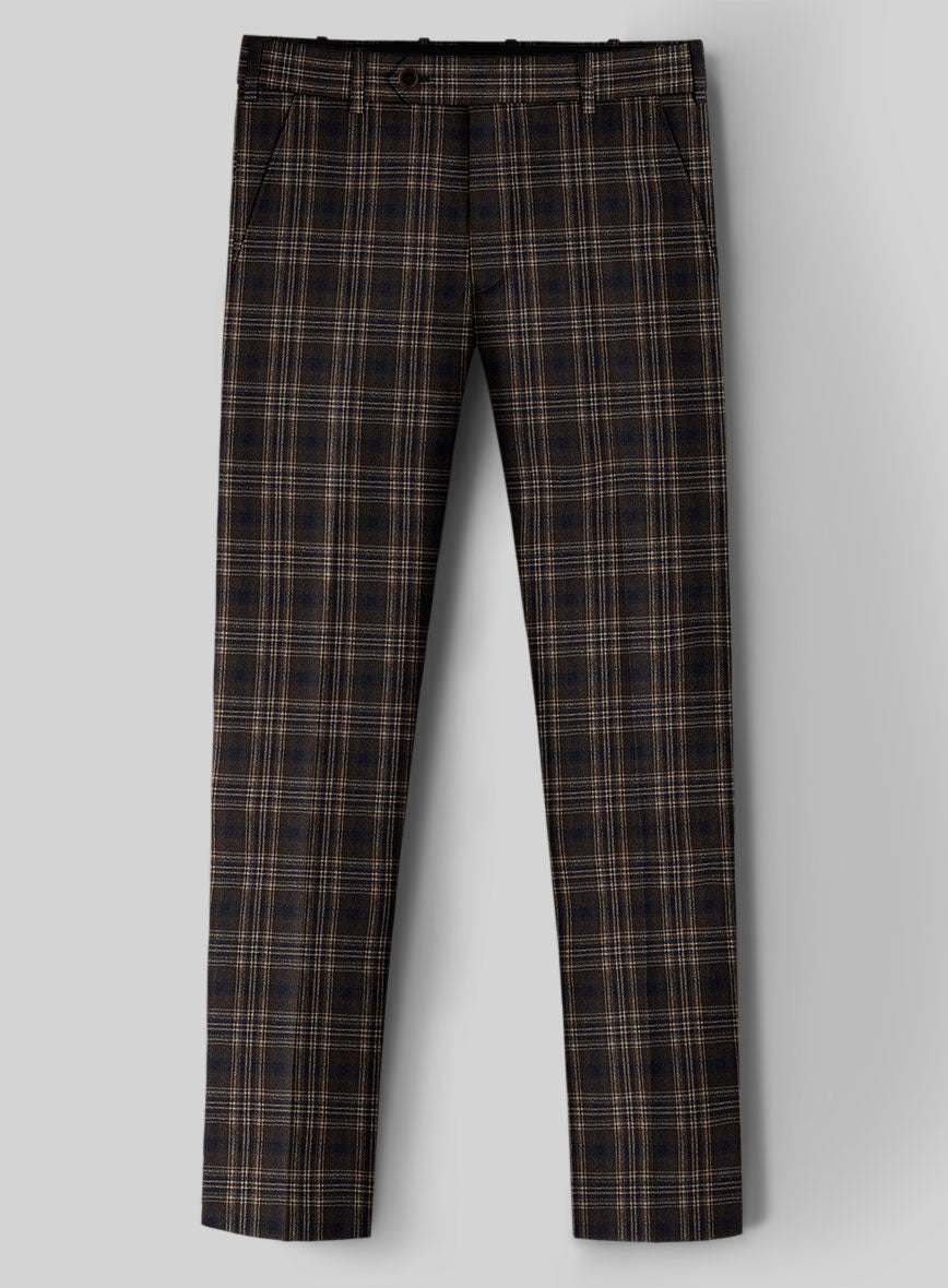 Italian Wool Regaliz Pants - StudioSuits