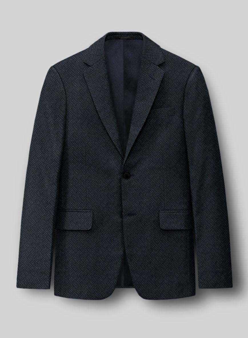 Italian Wool Rienza Jacket - StudioSuits