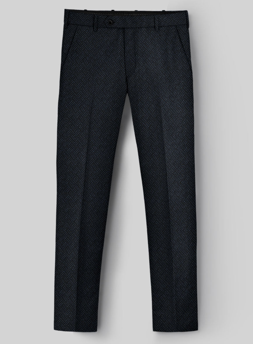 Italian Wool Rienza Pants - StudioSuits